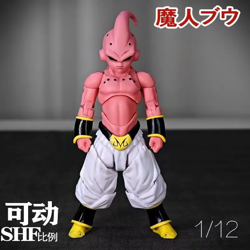 Dragon Ball Shf Tonsenarttoys Adolescent Malevolence Majin Buu Boo Kid Tonsen Arttoys Action Figures Model Collector Xmas Gifts