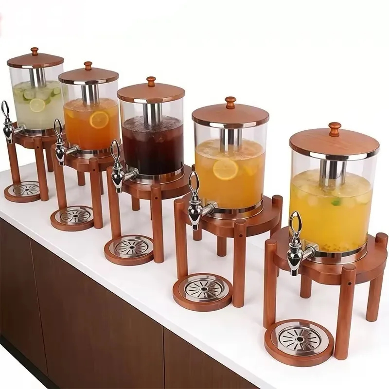 Commercial PC transparent cold drinking machine beer machine restaurant juice dispenser