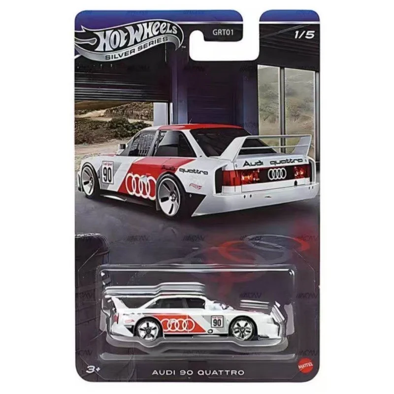 New Hot Wheels Silver Series Audi Set GRT01 1:64 Metal Alloy Diecast Car Models Collectible Boy's Birthday Gift From Audi Fans view 2