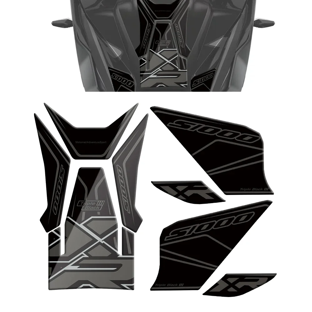 

For BMW S1000XR S 1000 XR 2020 2021 2022 2023 2024 2025 Motorcycle 3D Gel Knee Tank Protector Tank Pad Paint Protection Sticker
