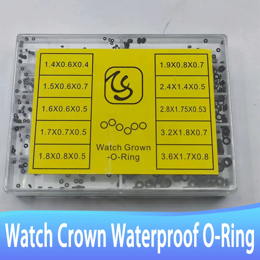 

Watch Head, Crown, Handle, Waterproof Ring, High-quality Sealing Ring, Dust-proof Ring, O-ring, Rubber Ring, Boxed Accessories