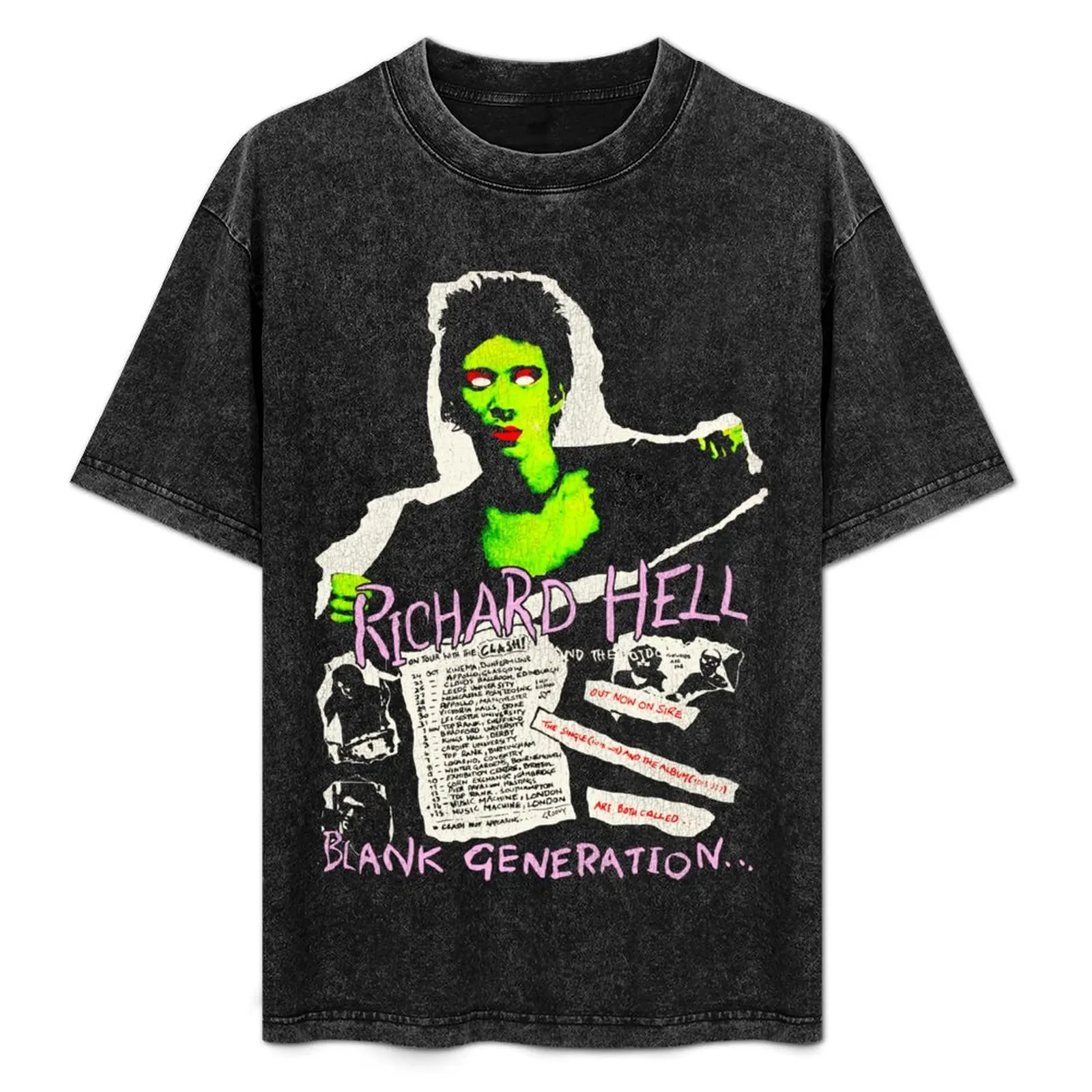 

Richard Hell --- Blank Generation T-Shirt Stylish Graphic Short Sleeve Top