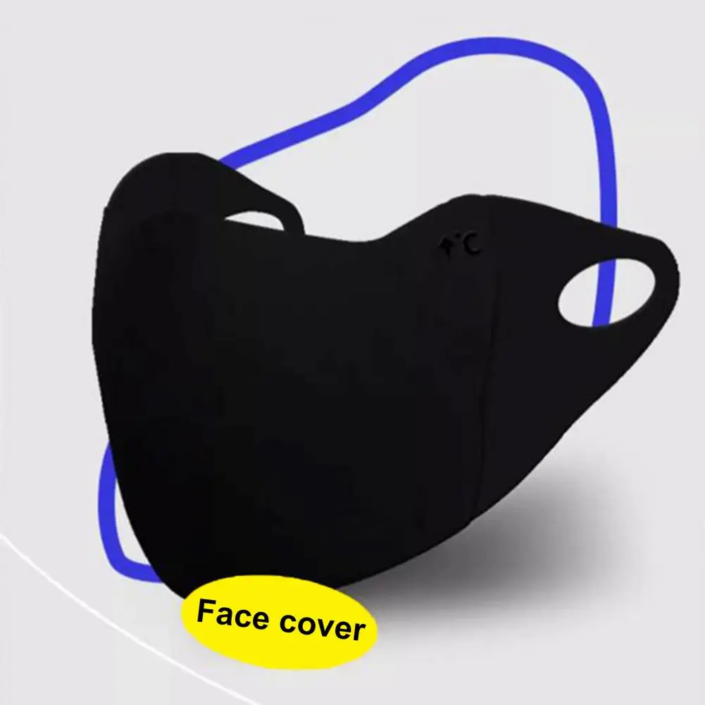 Warmth Face Guard Autumn Winter Face Comfortable 3d Fit Face Guard for Dustproof Solid Color Design for Warmth