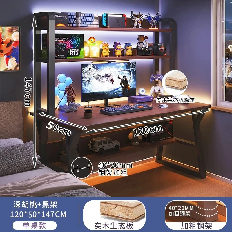 80/100 cm hause Kind/erwachsene wohnzimmer büro pc schreibtisch einfach studie schreibtisch tisch Lagerung computer tisch Mit bücherregal