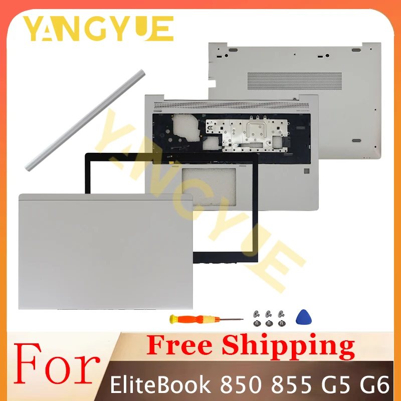 

New For EliteBook 850 855 G5 G6 Laptop LCD Back Shell Front Bezel Palmrest Top Bottom Base Case Cover Replacement M07491-001