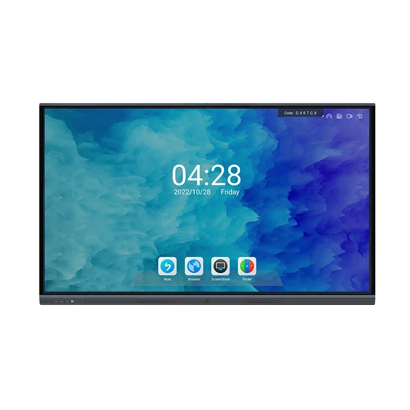 

Lcd Interactive Panel Touch Screen Display Digital Smart Board LED 7 Series Chipset 2024 Good Quality 4k 65 75 Inch