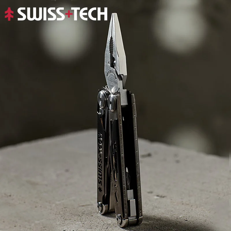 swiss-tech-37-in-1-multitool-pliers-folding-multi-tool-replaceable-saw-blade-edc-outdoor-camping-equipment-emergency