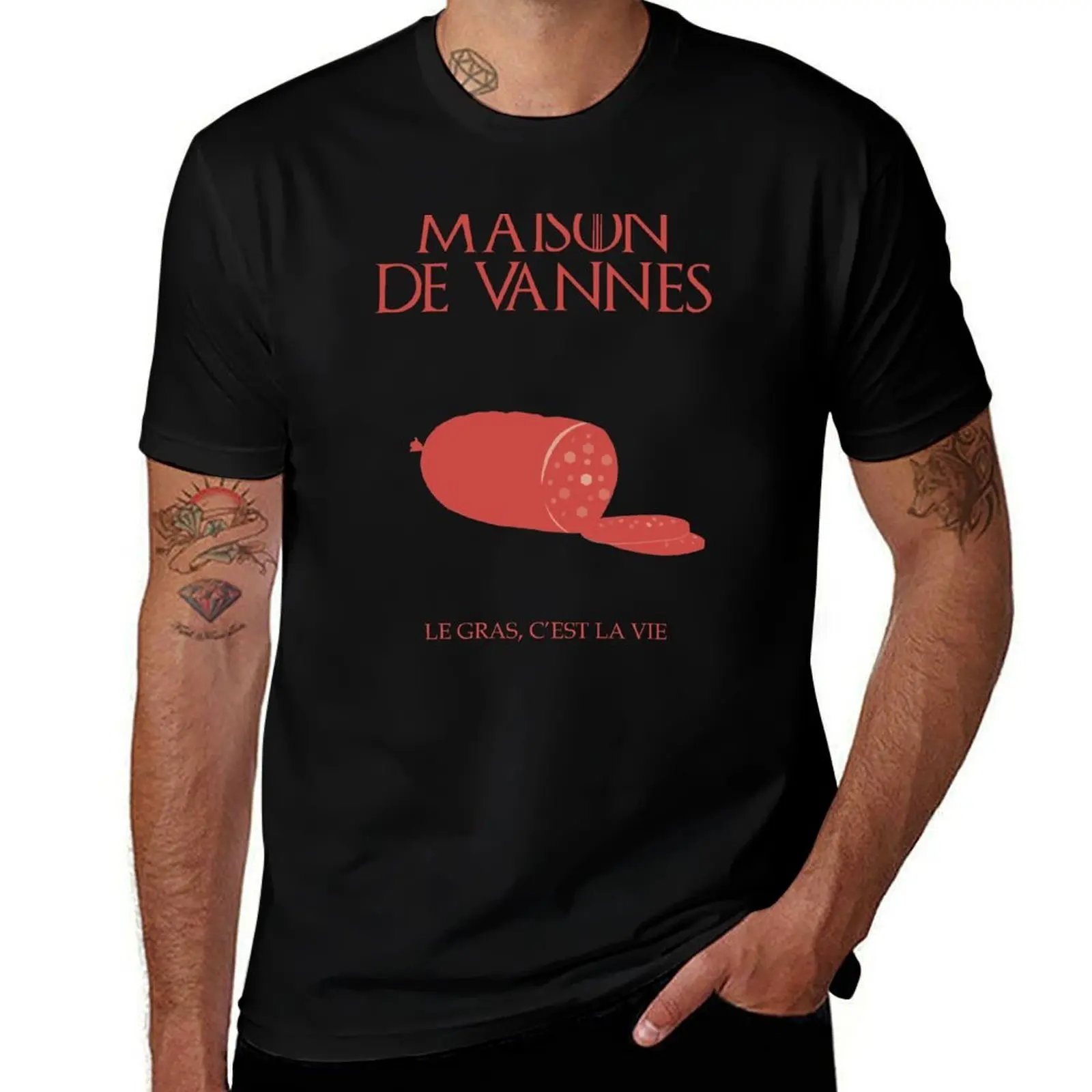 Vannes House - Kaamelott T-Shirt T-shirt respirant à manches courtes pour la gym
