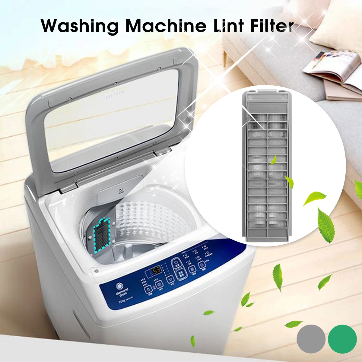 Washing Machine Magic Lint Filter Mesh For SAMSUNG SW50ASP SW52ASP SW55USPIW Laundry Product Filter Screen