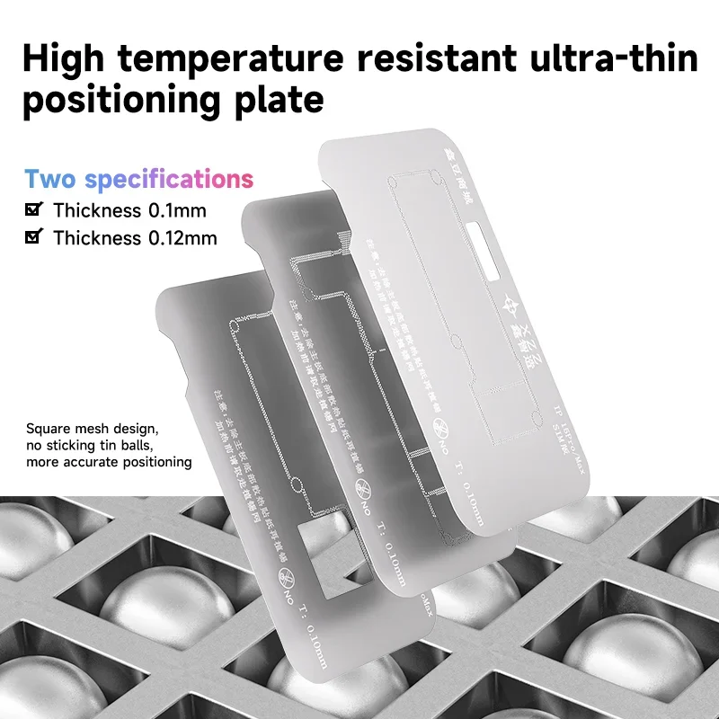 XZZ XINZHIZAO TR Motherboard Middle Layer Board Plant Tin Platform BGA Reballing Stencil for IPhone X 11 12 13 14 15 16 17 18 PM
