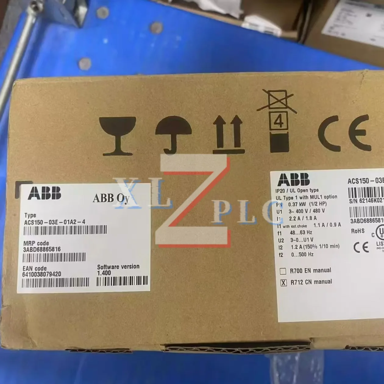 

Преобразователь частоты новый в наличии ACS150-01E-09A8-2 ACS150-03E-01A2-4