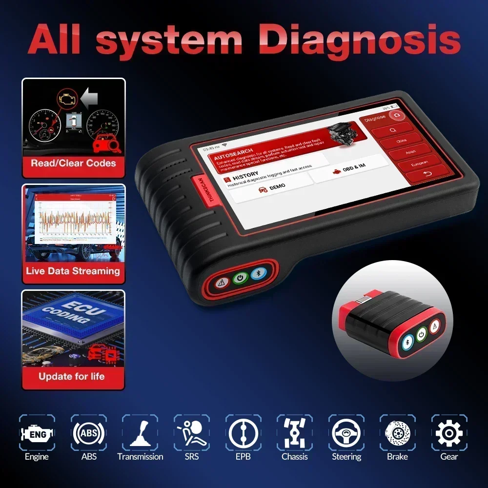 

Excellent Excellent Thinkcar Thinkscan Max Full System Diagnostic Tool Machine For All Cars OBD2 Scanner