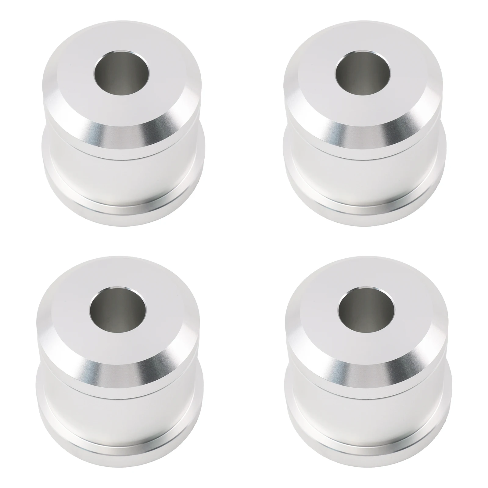 

Solid Aluminum Rear Subframe Risers Bushings For Nissan 89-98 240SX S13 S14 Chassis Parts