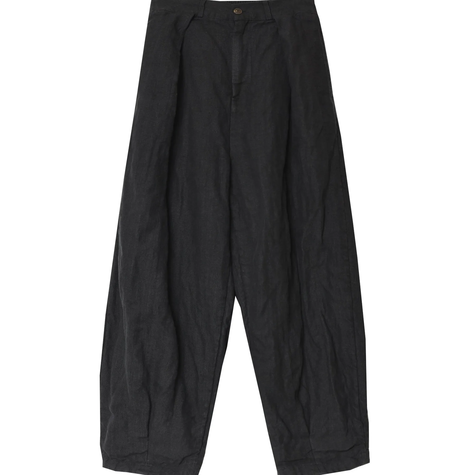 

Early Autumn New Arrival Casual Pants with Pockets Elastic Waist Versatile Loose Fit Ladies Straight Leg Trousers