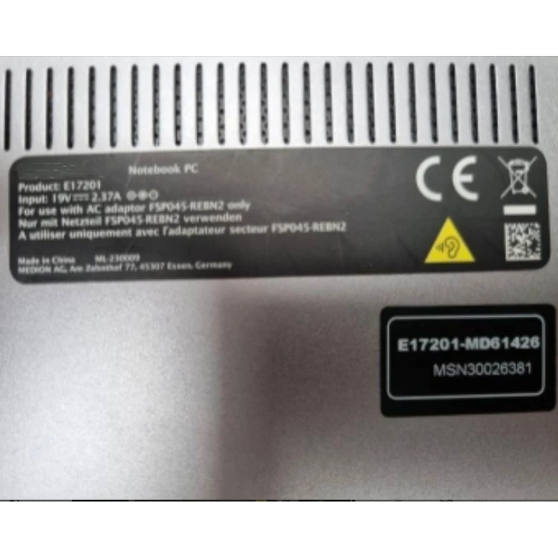 Imagem -05 - Bateria para Medion Akoya A31-m15 A31-m17 E17201g P17601 P17601g S17402 Md61425 Md61565 Md61665 Md61426 Md63000 Xiaomai 6c Plus