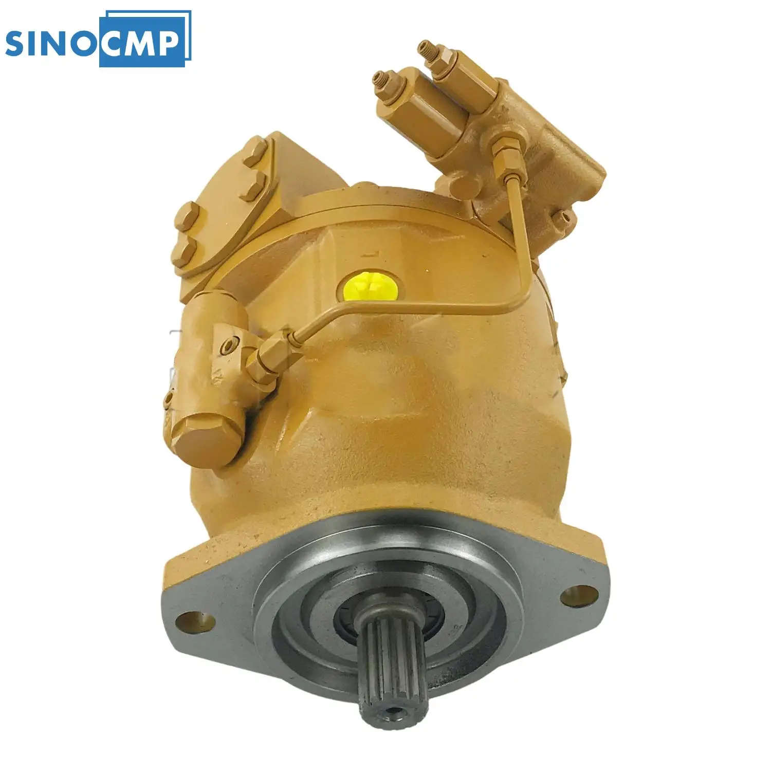 242-6085 2426085 SINOCMP 1PCS CAT Piston Pump For Backhoe Loader 420D 430D Heavy-duty Excavator Professional Accessories