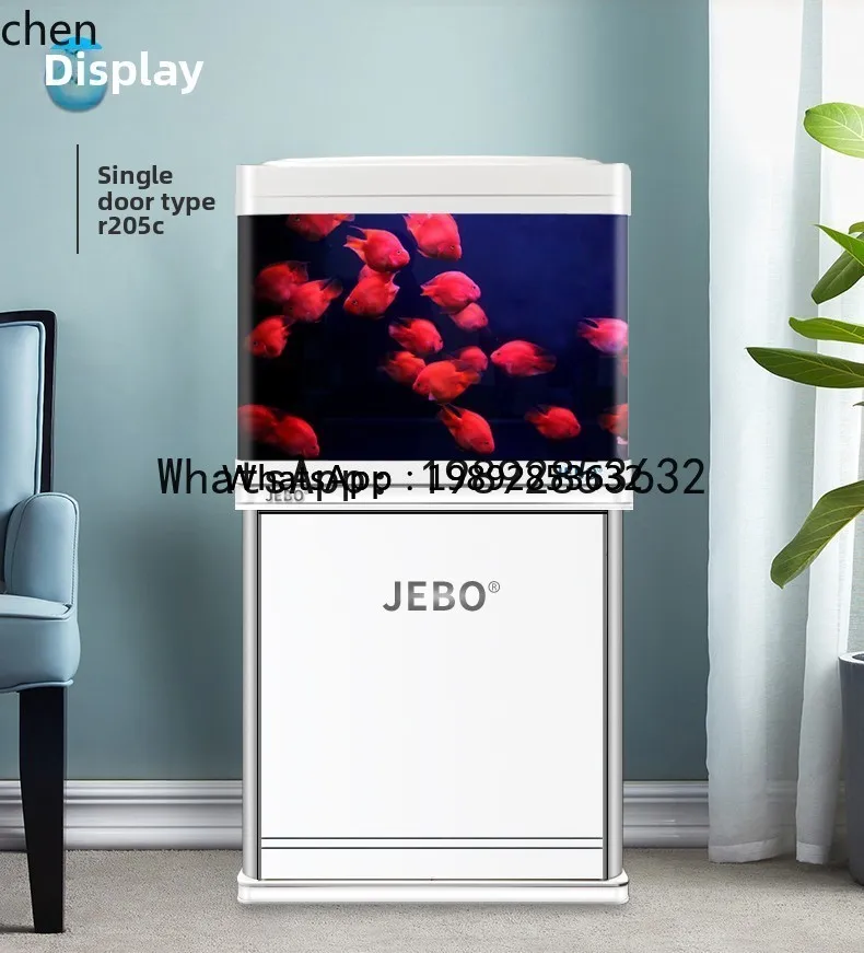 goldfish tank aquarium small and medium living room household ecological water-free large fish tank with bottom cabinet