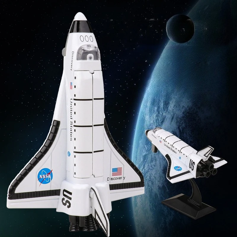 

Космический корабль из сплава Columbia Shuttle, имитация авиационной модели, игрушка, хит продаж