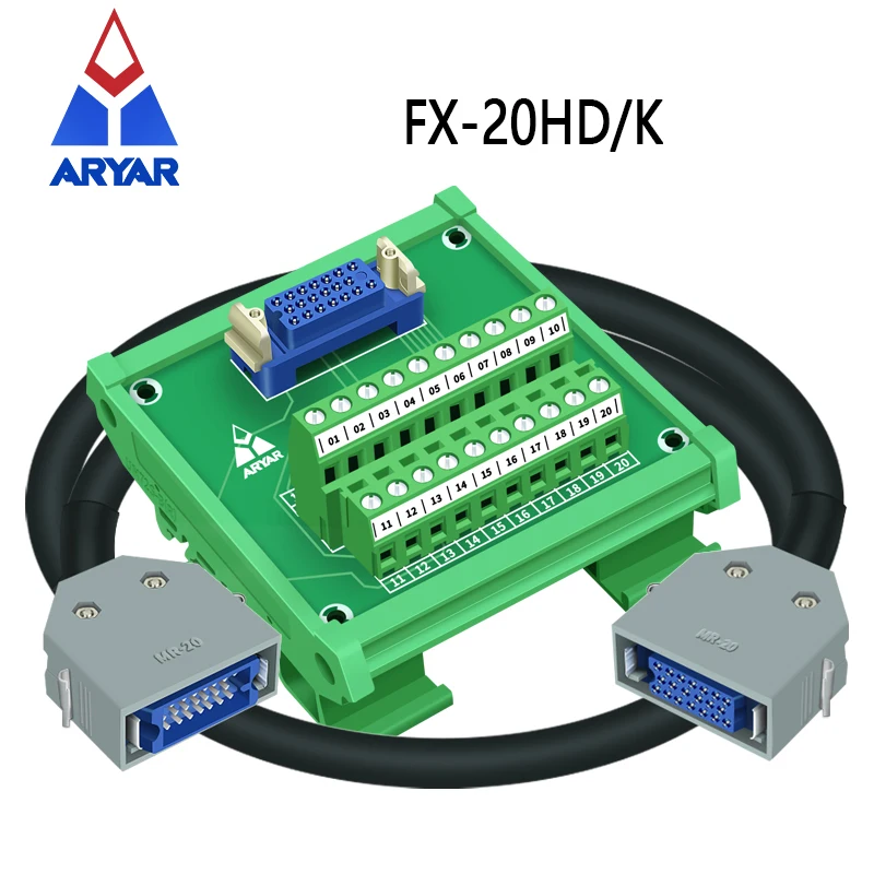 FX-20HD/K Fanuc Module 20Pin Terminal: Uma Solução Confiável para Conectores de Módulos Honda e MR-20RFD2+