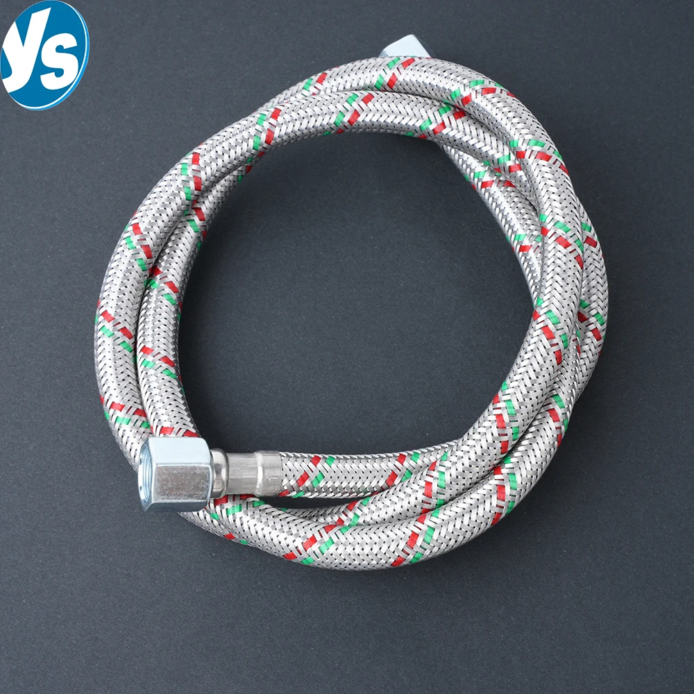 

1/4" BSPT Oil Pipe Flexible Tubing Diesel Pipe Burner Machine Burner Accessories Braided Oil Tube For Oil Burner