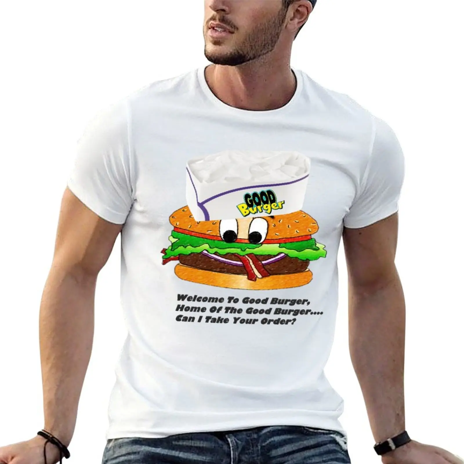 

Good mens Burger t t T-Shirt shirts graphic 100% cotton shirts