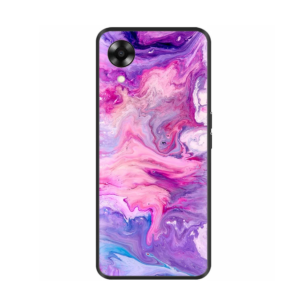 For Oppo A17k Case A 17k Soft Painted Silicone TPU Protective Funda Cover for Oppo A17 A17 K 2022 Coque OPPOA17K CPH2471 Cases