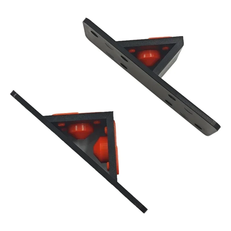 Double / Single Side Mini 45 Ground Prism, 12.7mm Copper Coated Reflector Prism for Leica Trimble Total Station Survey Accessory