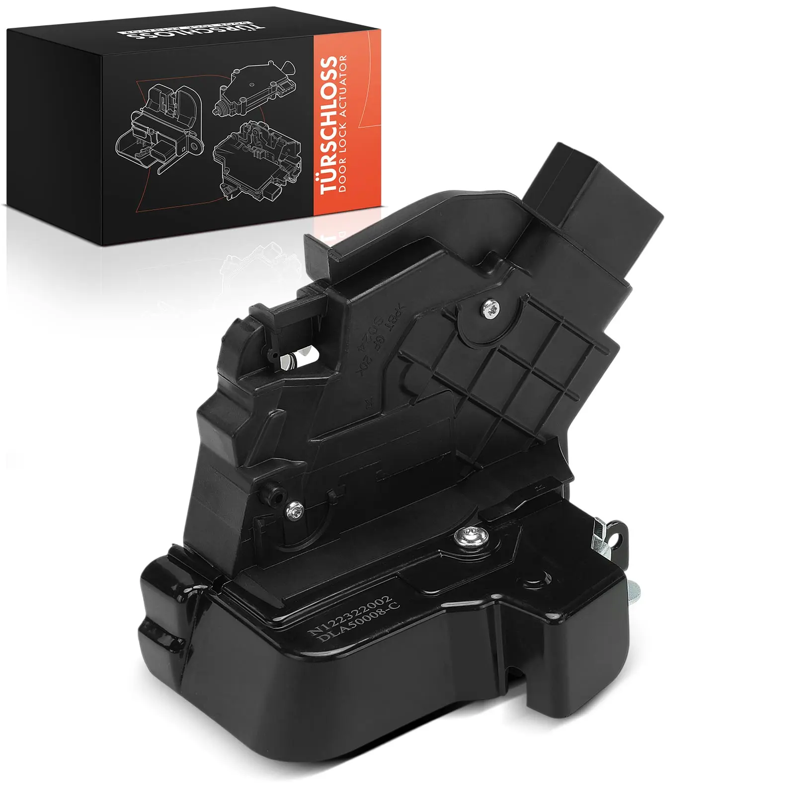 Frankberg 1x Deurslot rechtsvoor voor Volvo C30 C70 II Cabriolet S40 S80 V50 V70 III XC60 I Van XC70 31253658 V95850008