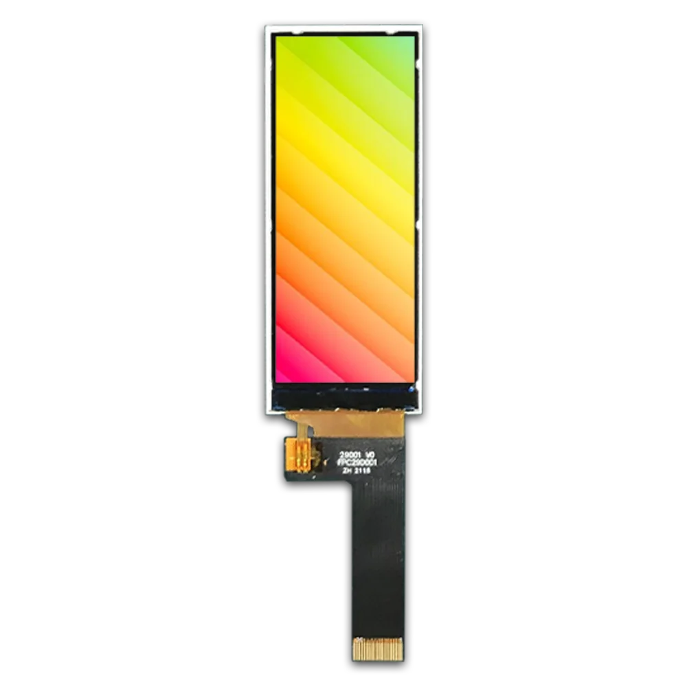 Tela LCD TFT de 2,9 polegadas 376x960 ST7701S 4 Lane MIPI IPS Alto Brilho 550 lêndeas Painel Compacto de Longa Vida