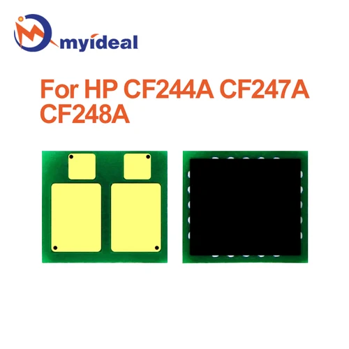 HP 레이저젯 프로 토너 카트리지 칩, CF244A CF247A CF248A, M15w M16a M16w MFP M28a M28w M29a M29W M31W M15 레스트 칩용 