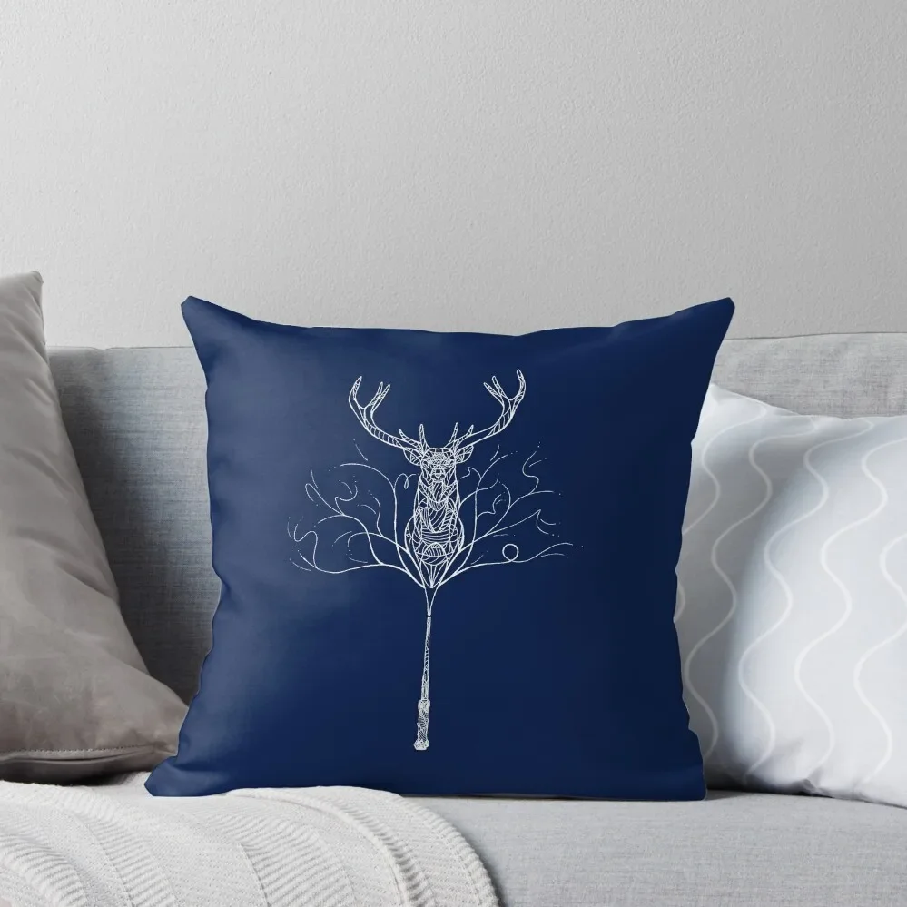 I Await A Guardian - White Throw Pillow Throw Pillow Sofa Cushion ornamental pillows