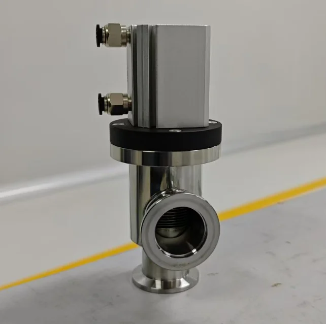 High Vacuum Pneumatic Damper Valve Made of High-quality Stainless Steel Material with High-performance Sealing Components