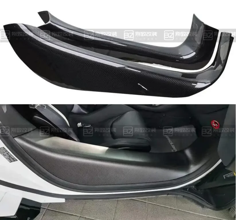 

Real Carbon Fiber For Mclaren 540C 570S GT 600LT Pedals Plate Guards Pedal Door Sill