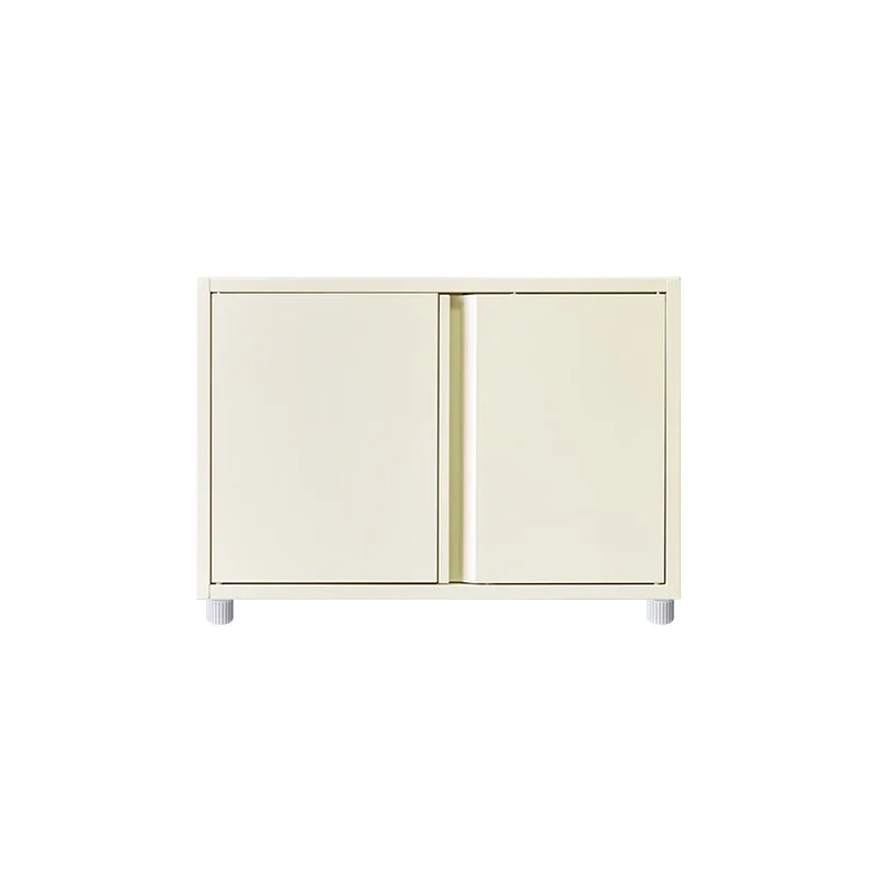 Low cabinet with adjustable  station foot balcony outdoor wall side cabinet sunscreen waterproof storage floor locker