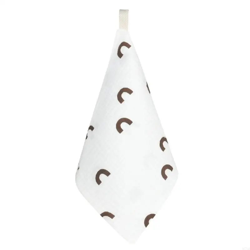 

D7YD Soft Washcloth Baby-Face Towel Newborn Baby Infant Cotton Wiping Towel Feeding Bibs Handkerchief Hand Cloth Saliva Towel