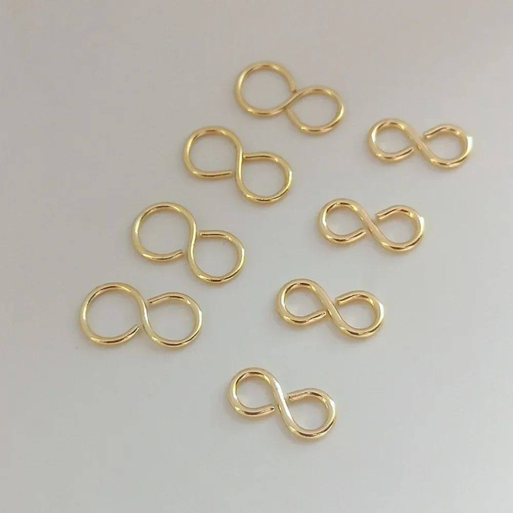 

14k Gold-plated S-shaped Buckle Connecting Ring, Connecting Buckle Bracelet, Necklace Clasp Diy Jewelry Accessories