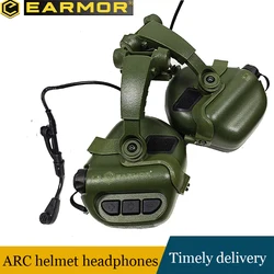 EARMOR-M32X tactical helmet headphones, shooting headphones, hearing protection, earmuffs, airsoft tactical headphones