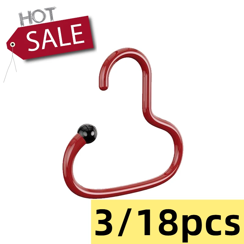 3/18 pçs cachecol circular de dopamina e suporte de exibição de gravata gancho multifuncional, adequado para armazenamento de quarto para lenços cremalheiras de gravata