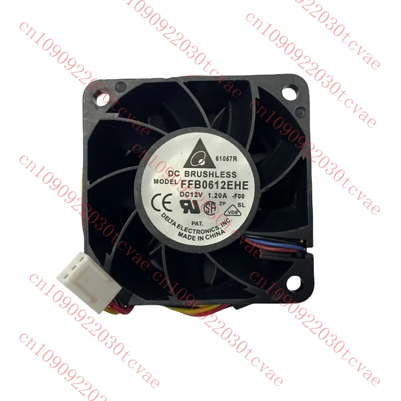 

Оригинальный новый FFB0612EHE DC12V 1.20A 60*60*38 мм 3-контактный охлаждающий вентилятор