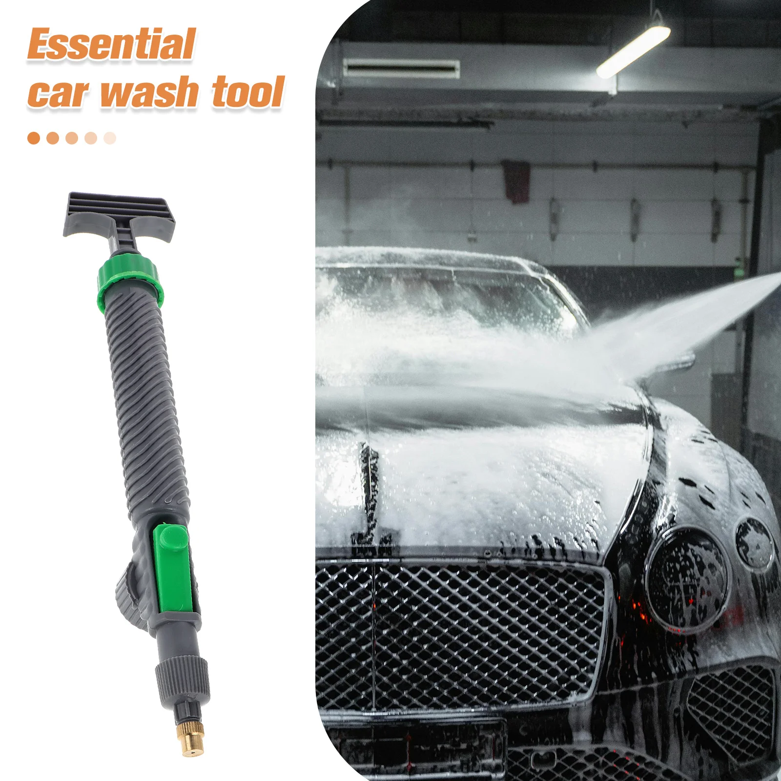 Car Wash Foam Sprayer Nozzle Handheld High Pressure Air Pump Manual Sprayer for Vehicle Cleaning Garden Watering Tool