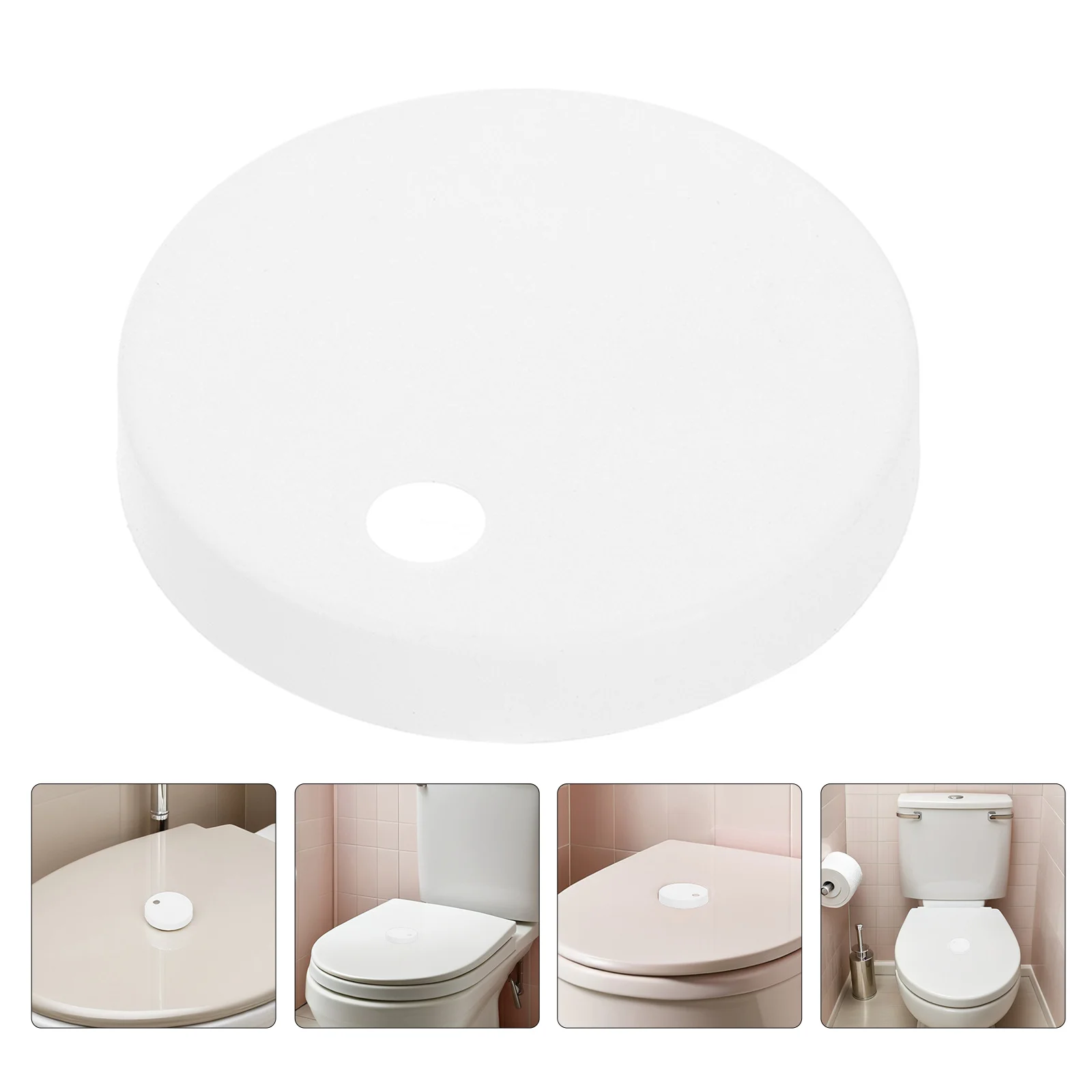 

4Pcs Decorative Toilet Bolt Caps 45Mm Plastic Universal Toilet Seat Screw Covers for Bathroom Floor Mounting Nut Cover