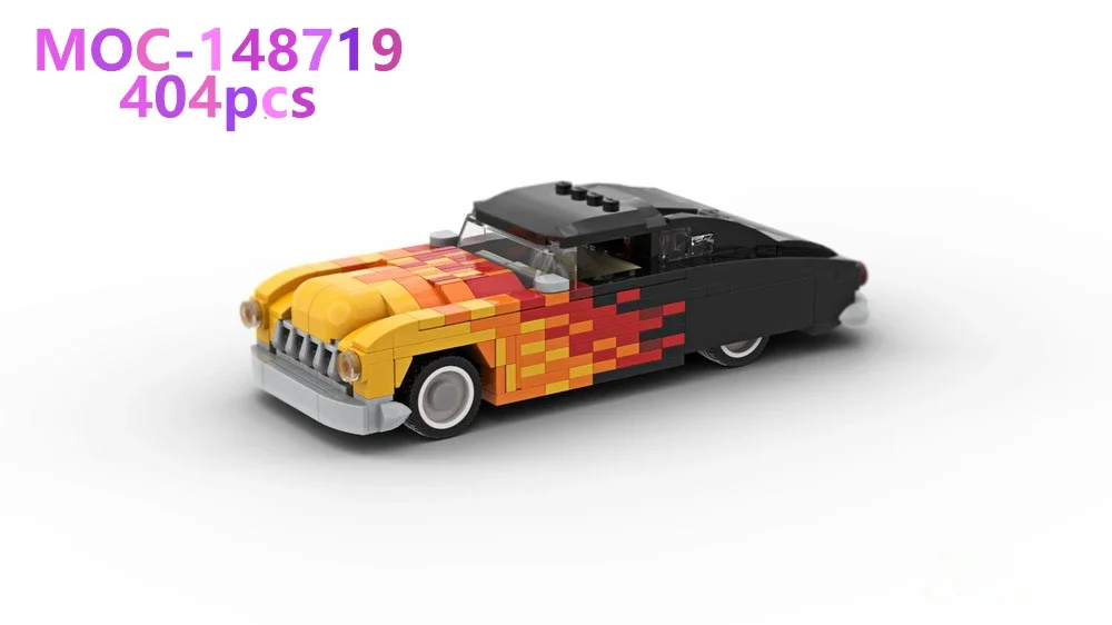 

MOC- 148719 Автомобиль, 404 шт., совместимые строительные игрушечные блоки для детских рождественских подарков