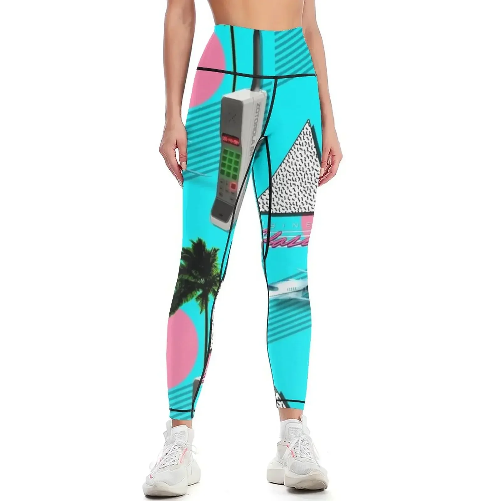

BUSINESS CLASS '84 COLLECTION Leggings Jogger pants sports for Sports pants for push up fitness Womens Leggings