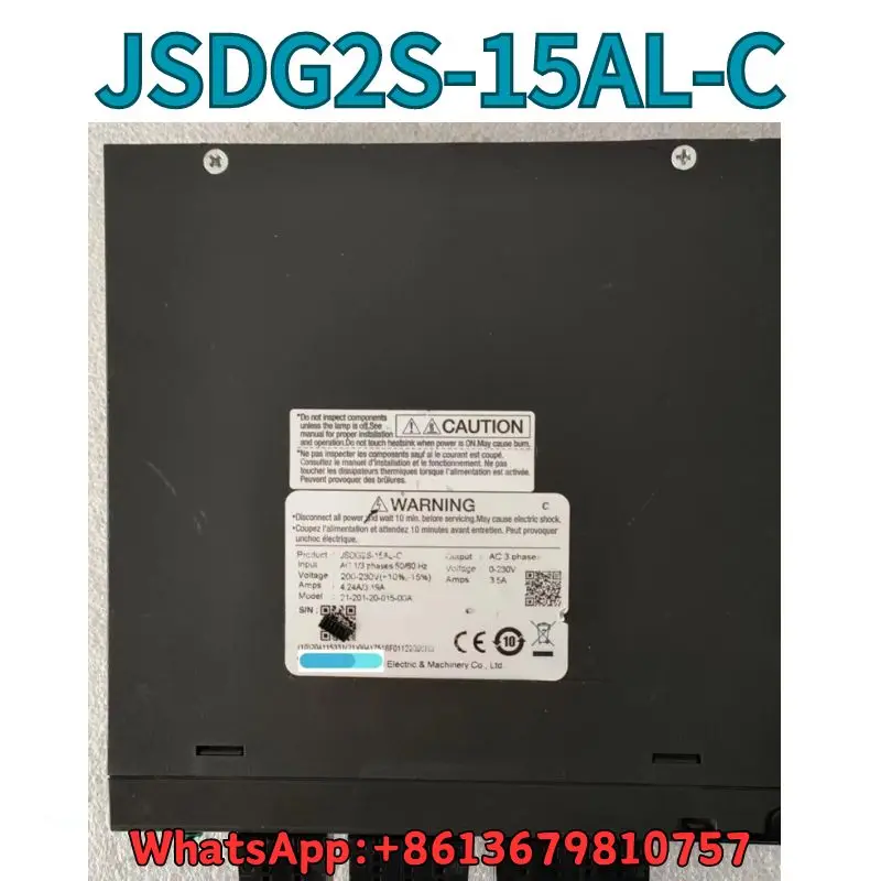 Used Servo driver JSDG2S-15AL-C test OK Fast Shipping