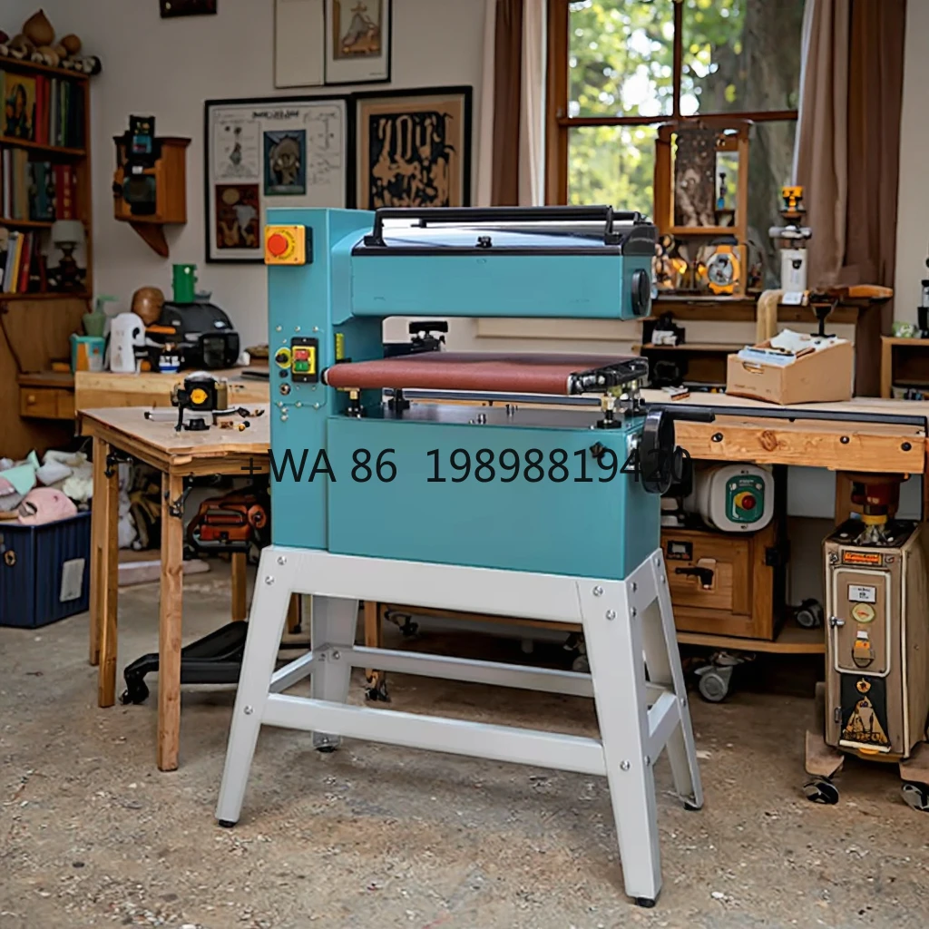 Machine 1500W Plug-in Variable Speed Polishing Drum Sander with 1500W Motor Industrial Electric 920mm Wood Sanding