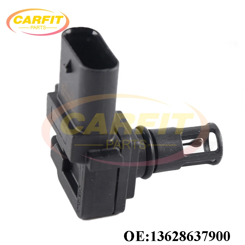 جودة عالية جديد OEM 13628637900 882411009 مستشعر خريطة الضغط المنوع لسيارات BMW 1 2 3 4 5 6 7 8 X1 X2 X3 X4 X5 X6 X7 Z4