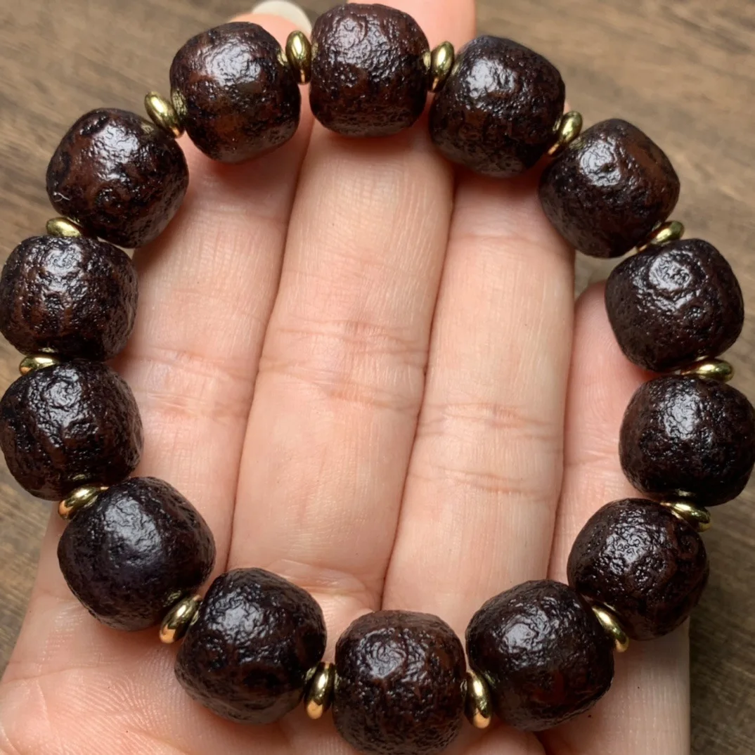 Boutique collection of red agate ruyi pattern string single circle men's strings father gift bracelet handheld meditation play