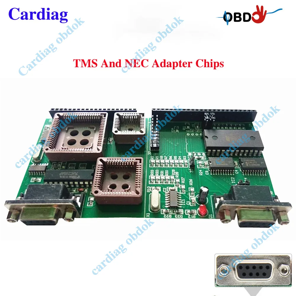 

UPAUSB 1.3 Tms And Nec Adapter Chips Reader Eeprom Board and Cable For UPA USB Programmer Tools V1.3 V1.2 Auto ECU Chip