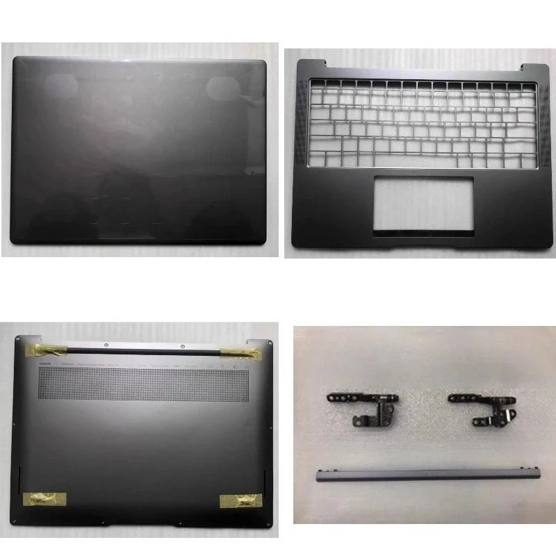 For Honor MagicBook V14 2022 HGF-W76 HGE-W56 WX6 LCD Back Cover Palmrest Hinge Cover Button Shell Replacement Parts
