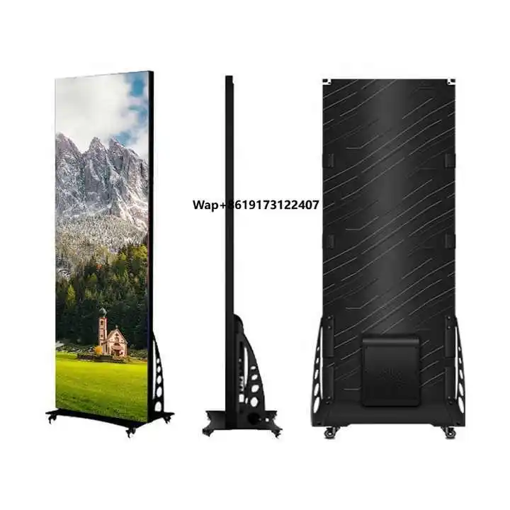 GOB P1.8 Indoor Waterproof Portable LED Display Screen 5-Year Warranty Wifi-Controlled Digital Poster Advertising Signage 1000cd